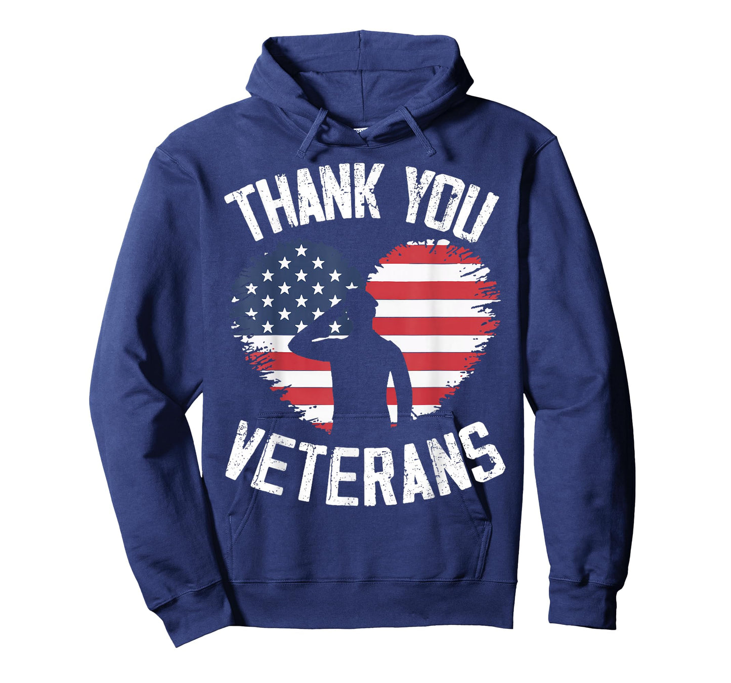 Thank You Veterans Patriotic American Flag Veterans Day T-Shirt