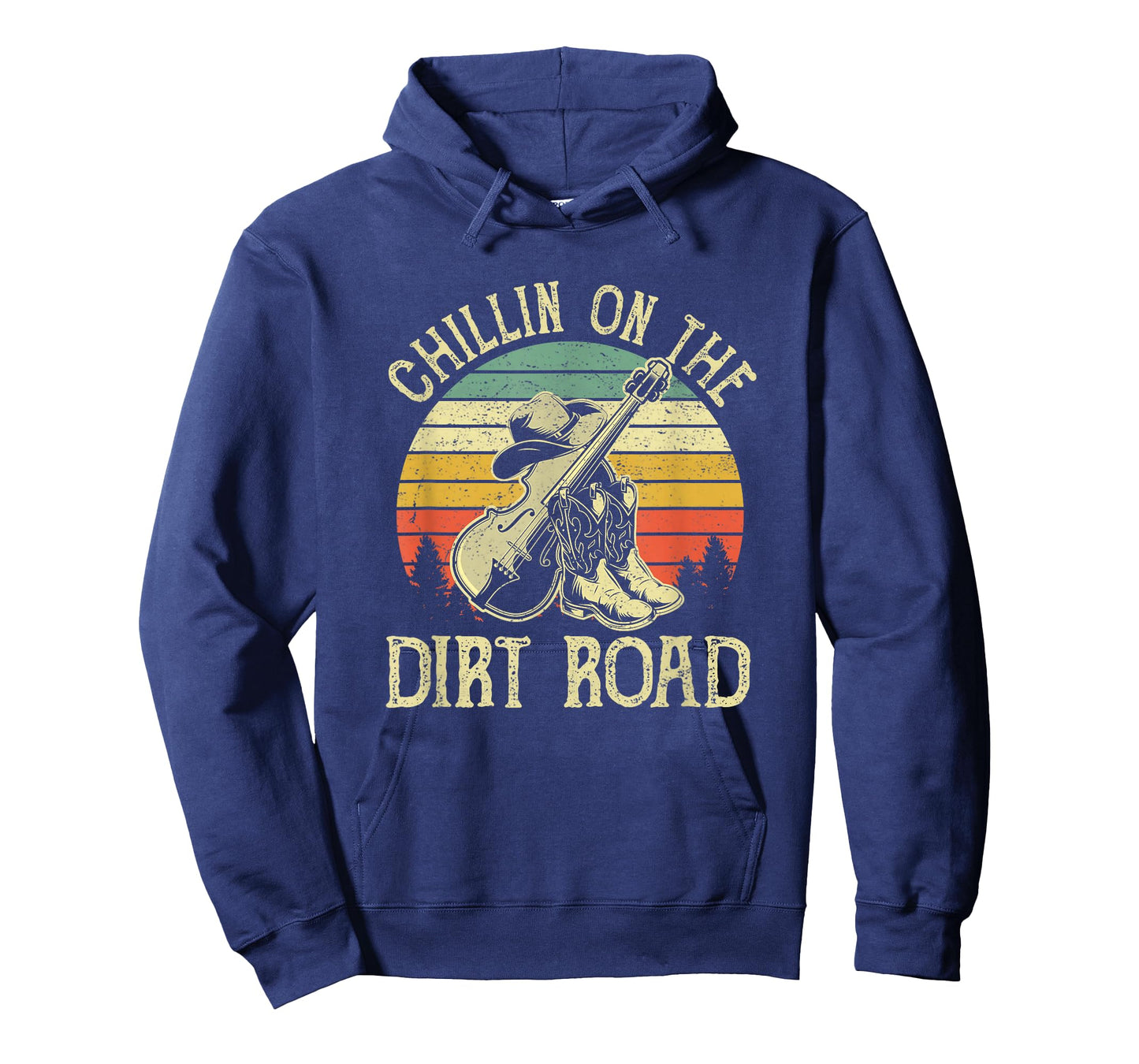Chillin On The Dirt Road Western Life Rodeo Country Music T-Shirt
