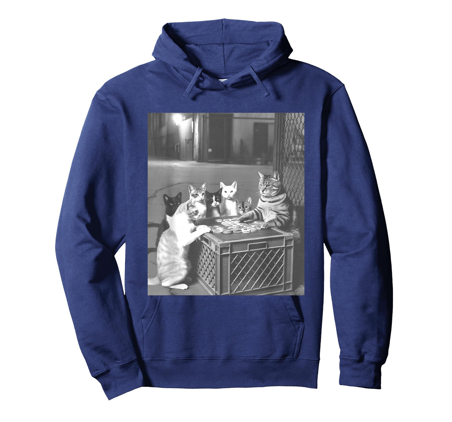 Cat Poker Gang Meme T-Shirt