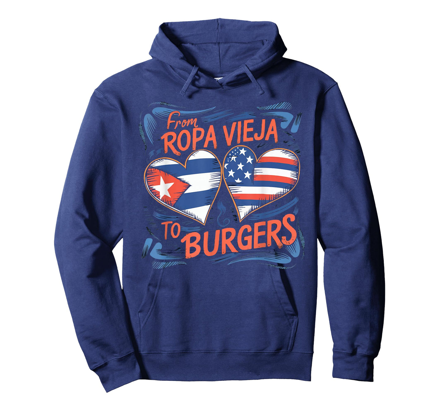 Half Cuban Half American USA Flag Cuba America T-Shirt