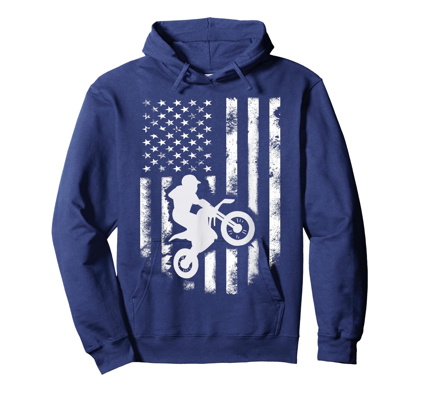 American Flag Motorcross Braap Dirt Bike Off Road Enduro Women Kids Men T-Shirt
