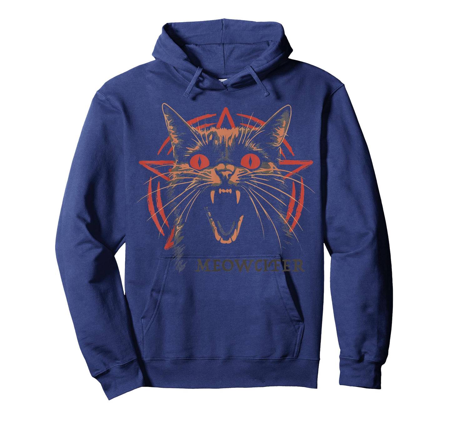 MEOWCIFER - Occult Devil Pentagram Lucifer Goth Cat T-Shirt