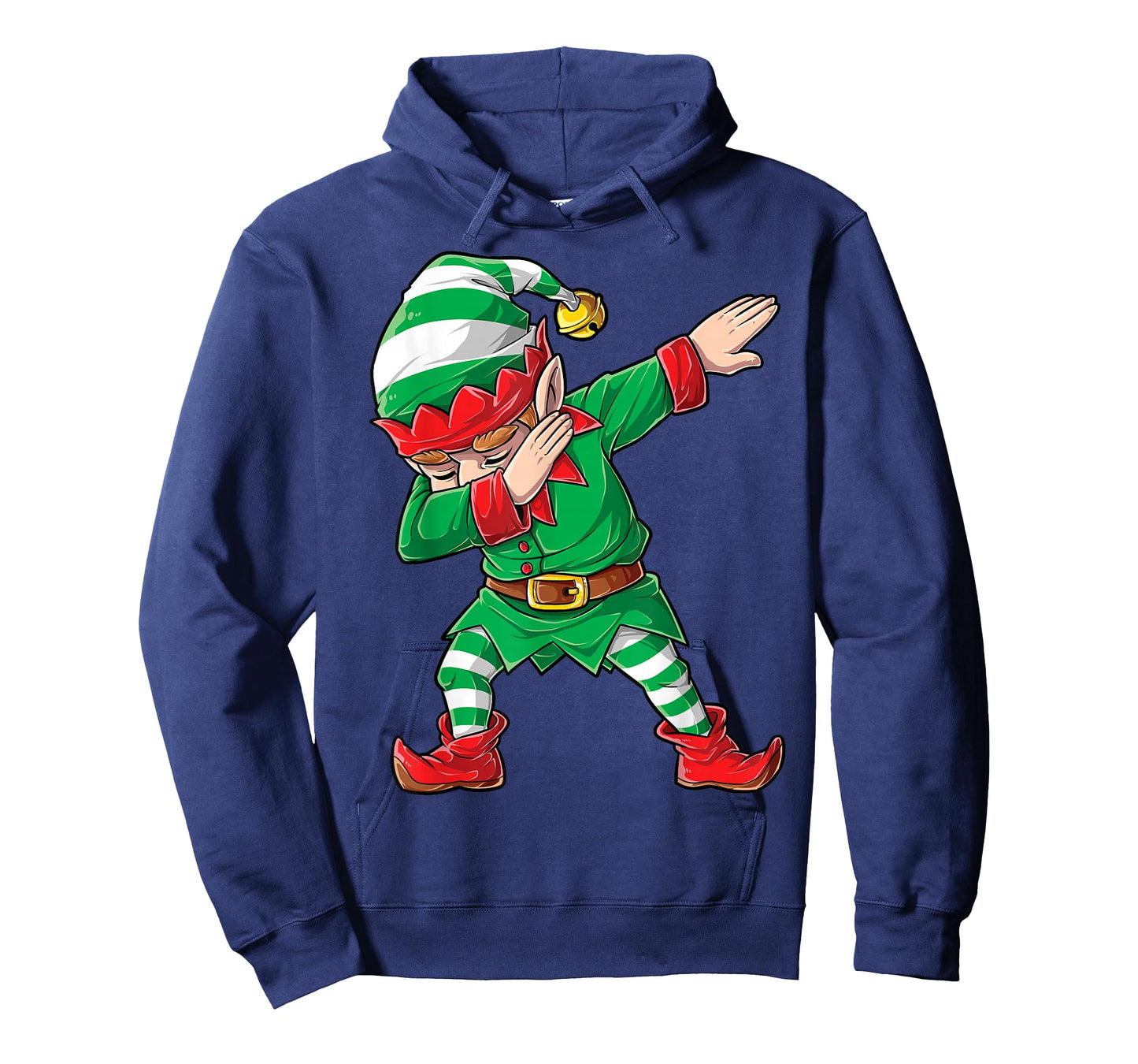 Christmas Dabbing Elf Squad Boys Men Xmas Family Matching Short Sleeve T-Shirt