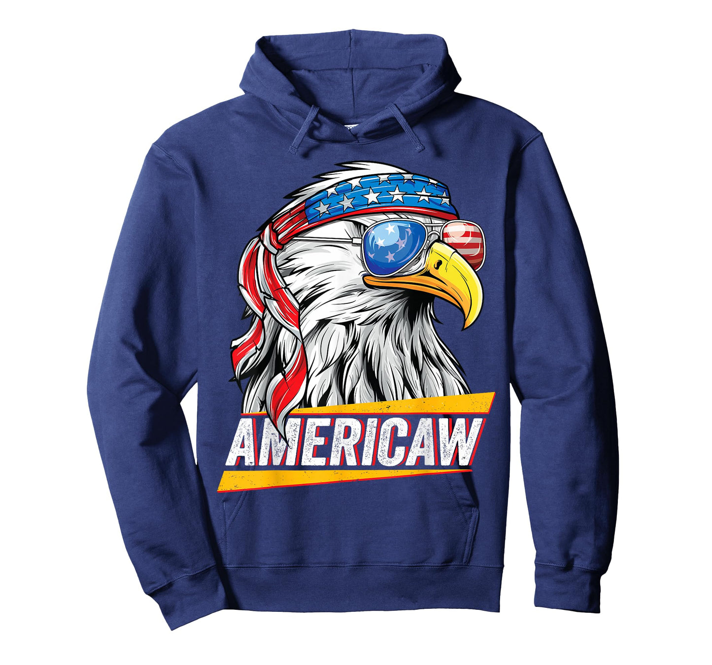 Bald Eagle Americaw American Flag USA Patriotic Merica T-Shirt