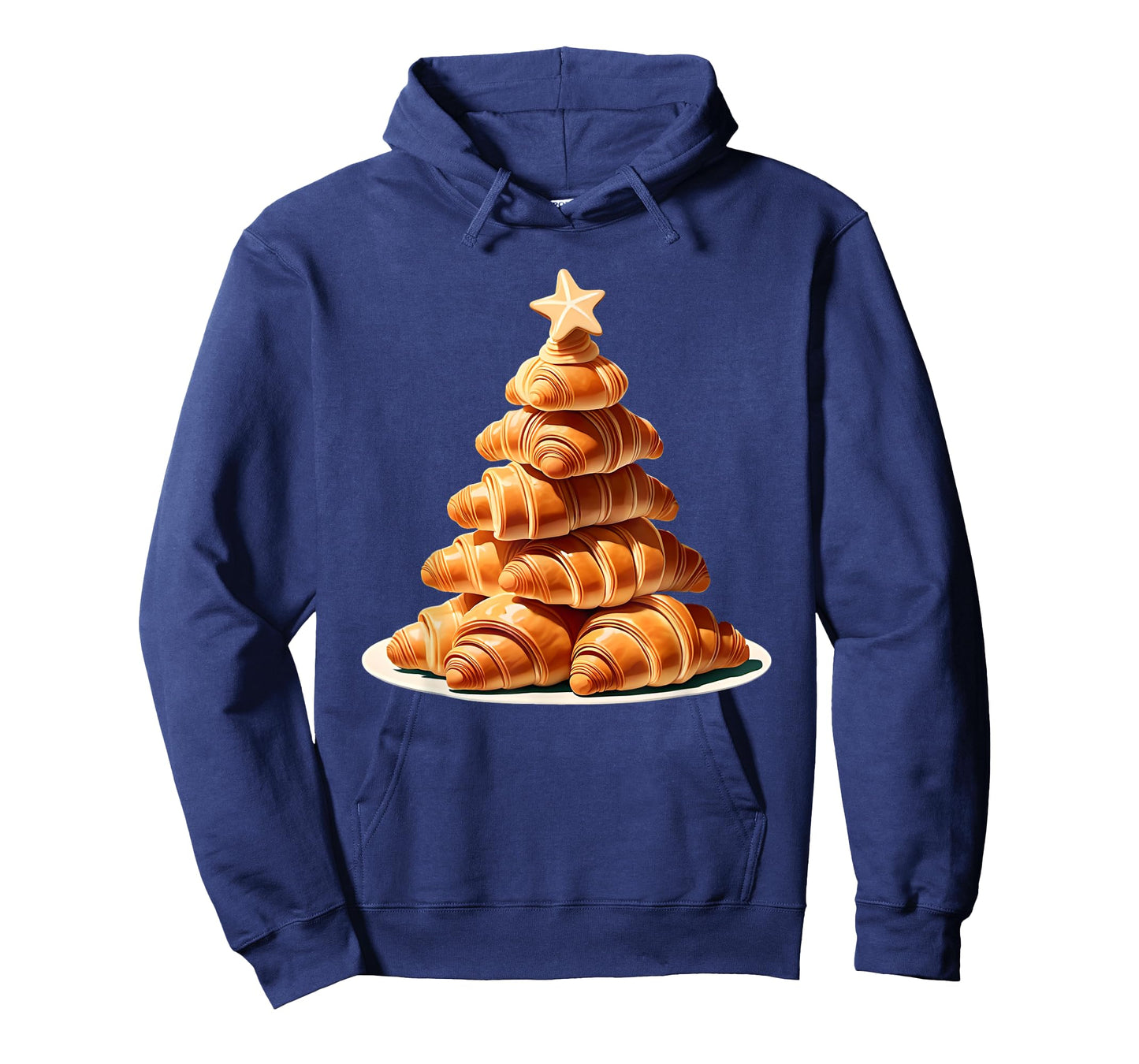 Croissant Christmas Tree T-Shirt