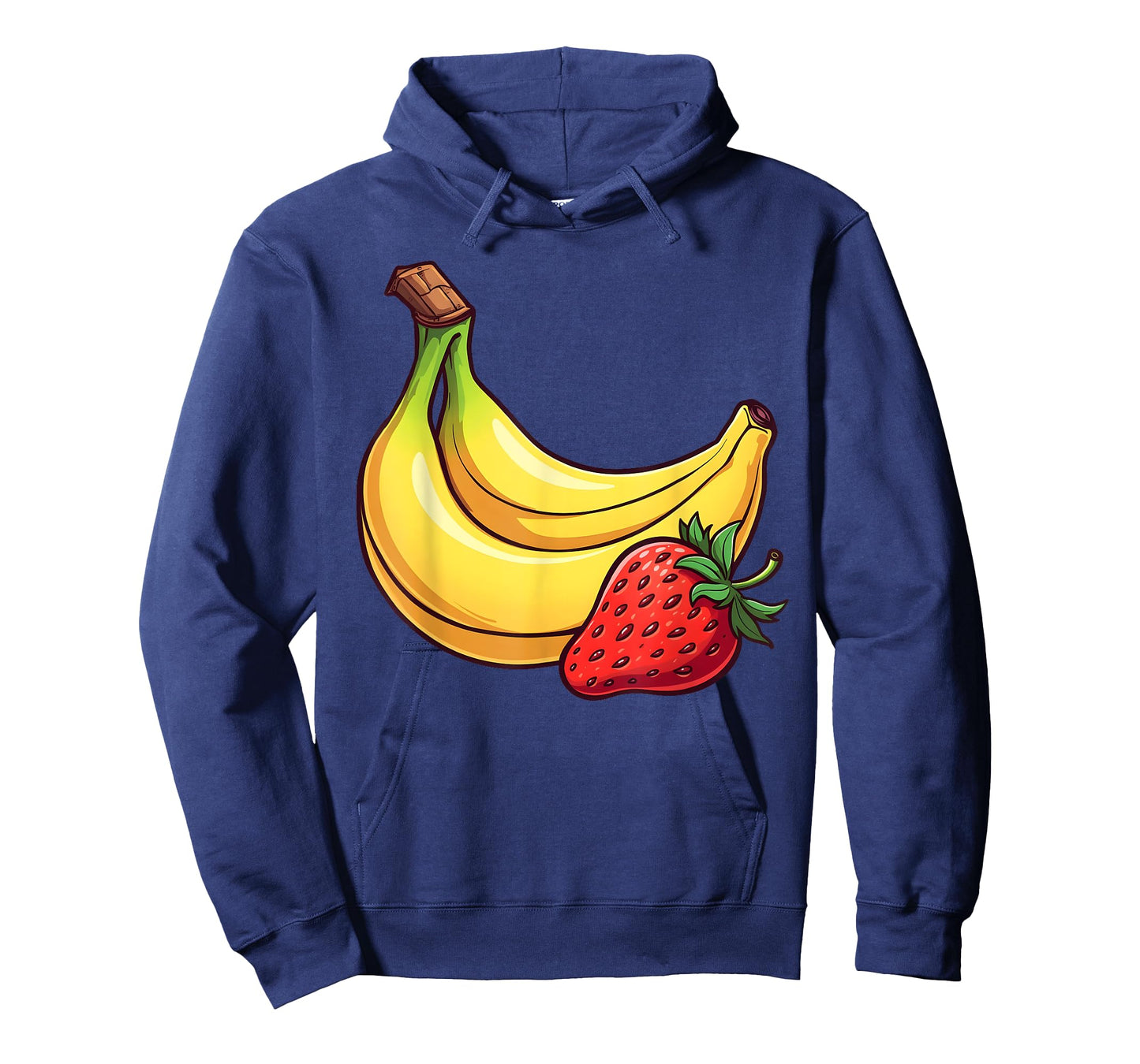 Banana Strawberry Tee Fruit Kawaii Fruits Comic Cartoon Kids T-Shirt