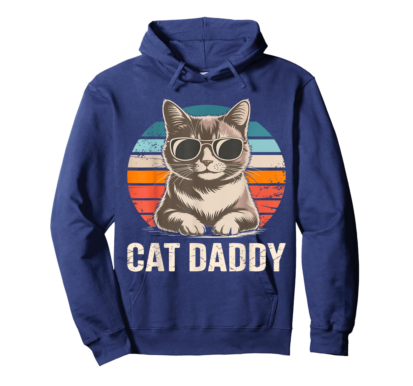 Cat Daddy Shirt Men Cat Lover Dad Fathers Day T-Shirt