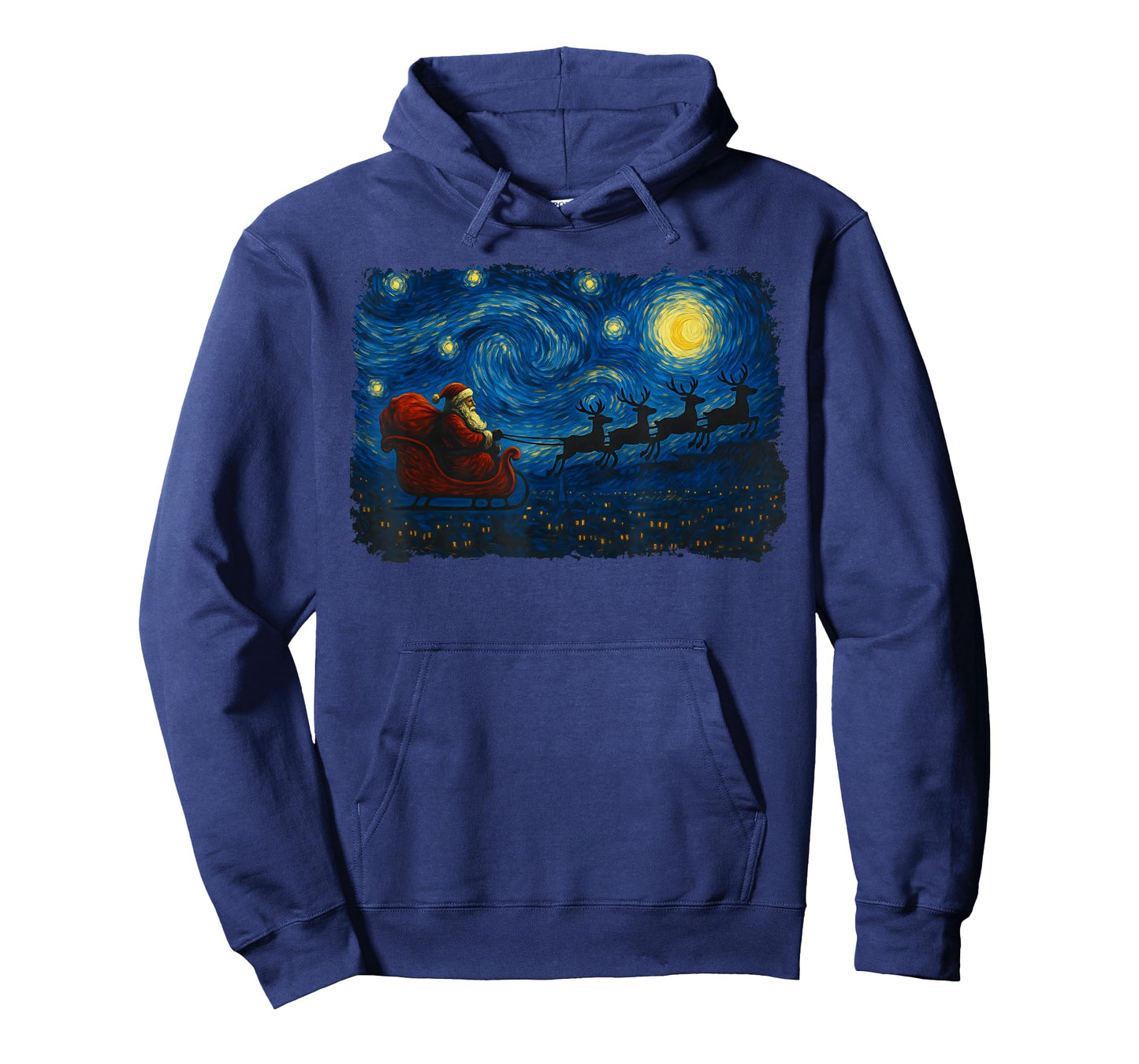 Santa Painting Men Women Kids Funny Ugly Christmas T-Shirt