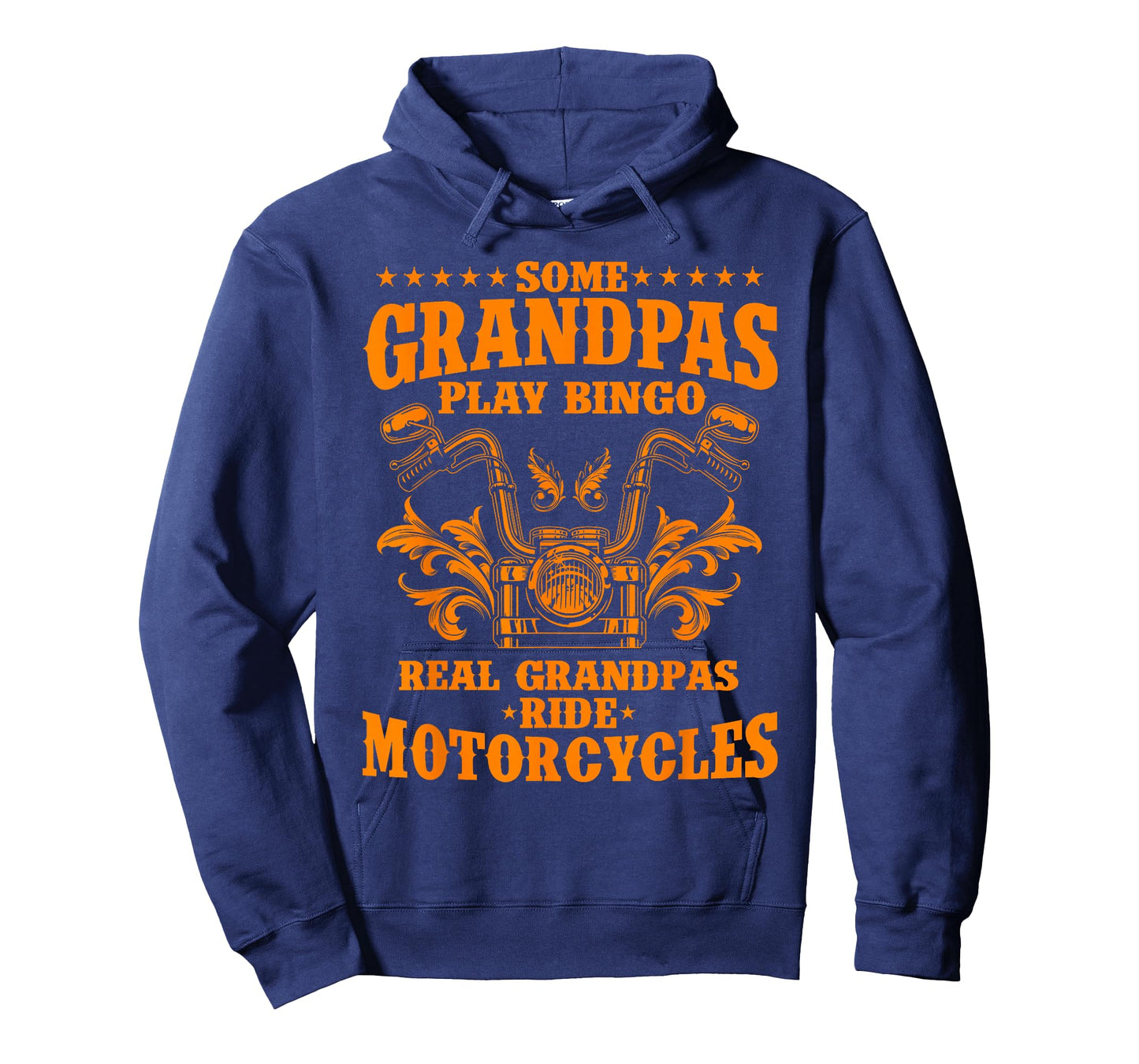 Some Grandpas Play Bingo Real Grandpas Ride Motorcycles Gift T-Shirt