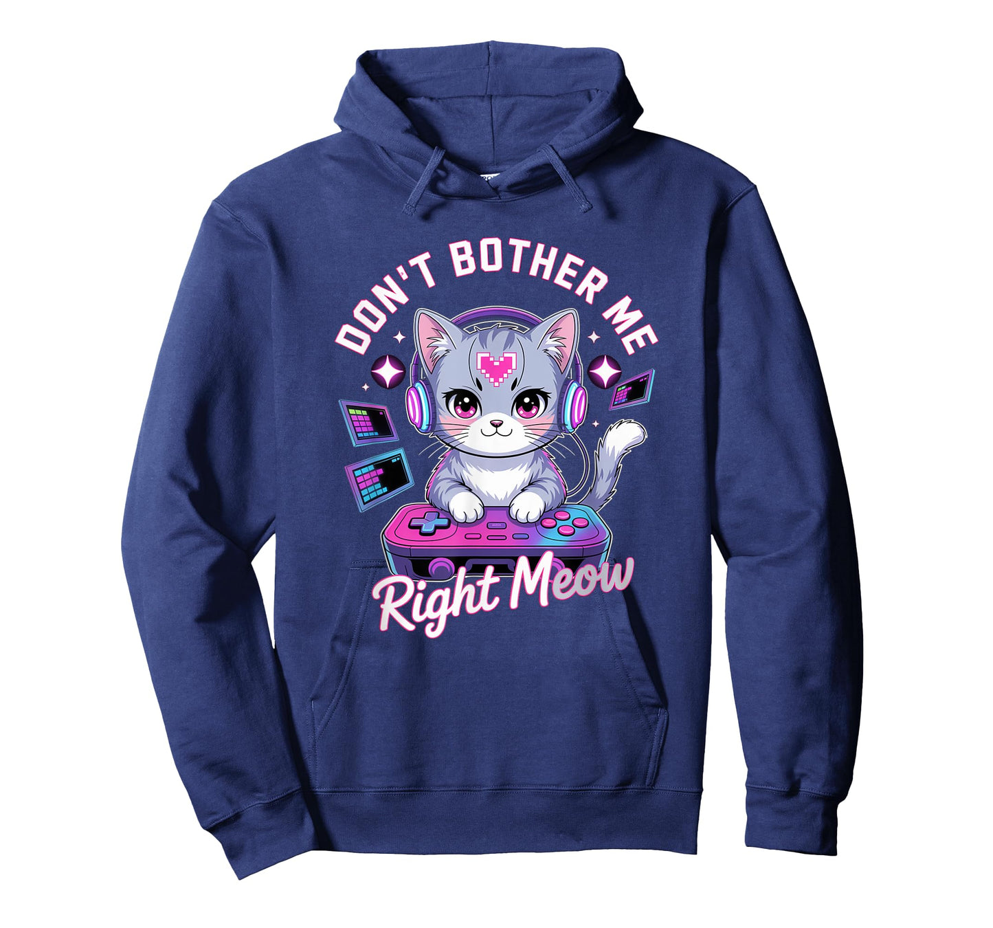 Don't Bother Me Right Meow, Video Gamer and Cat T-Shirt