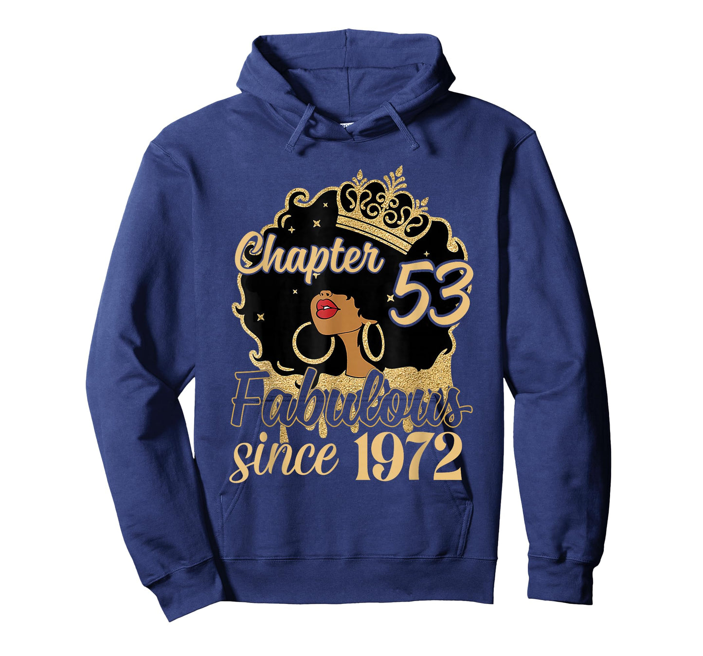 Chapter 53 Fabulous Since 1972 53rd Birthday for Girls Women T-Shirt