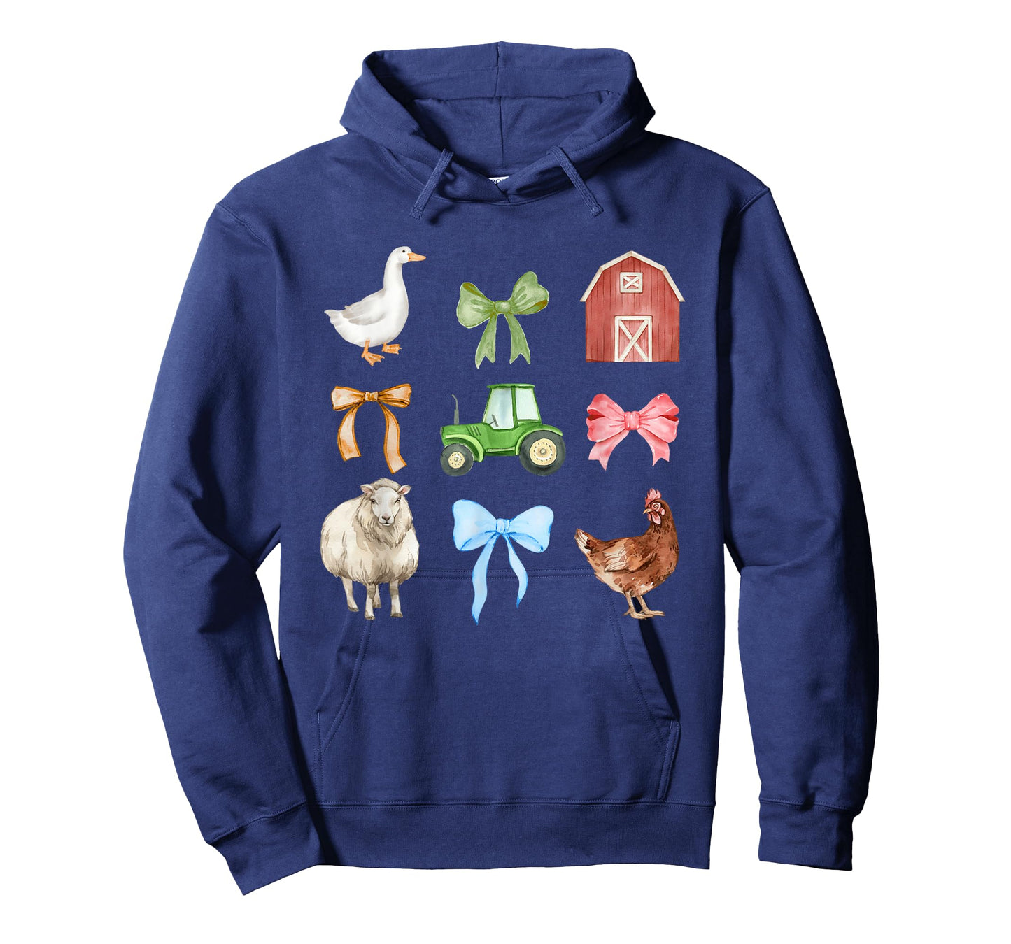 Cute Farm Animals Coquette Farmer Country T-Shirt