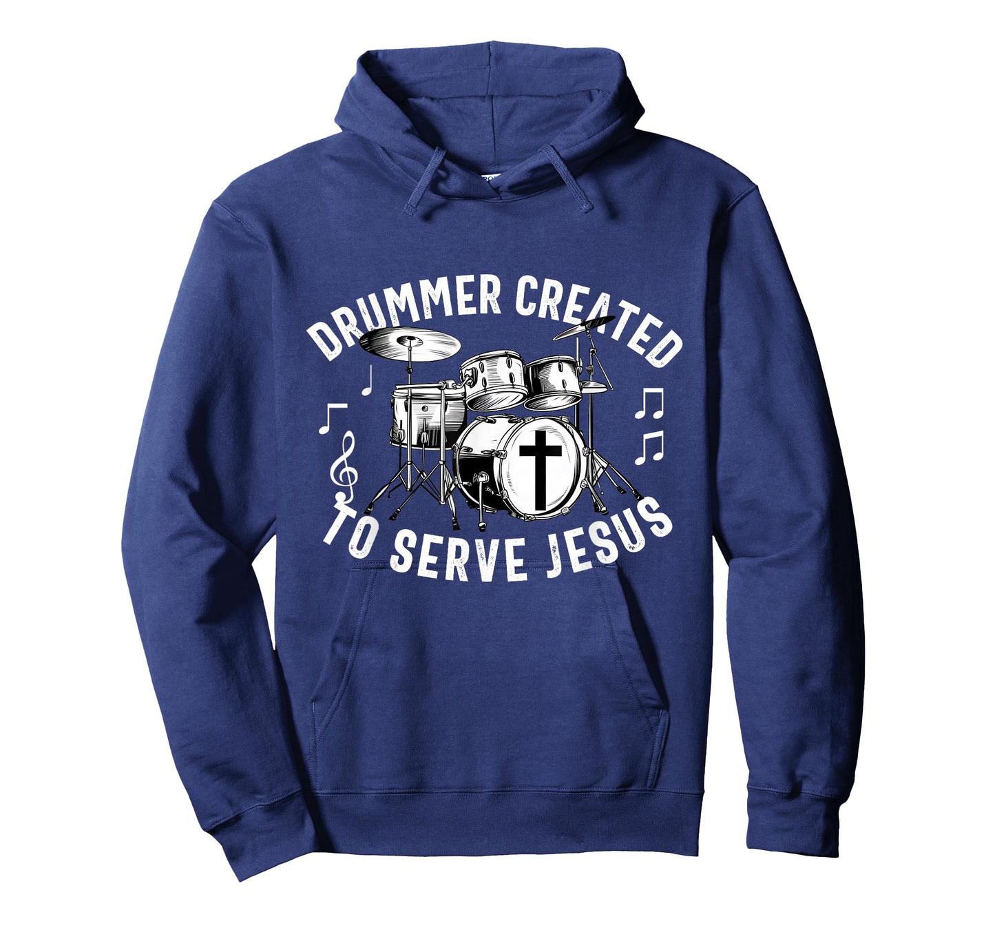 Christian Drummer Drum Player Stick Men Jesus Worship Music T-Shirt