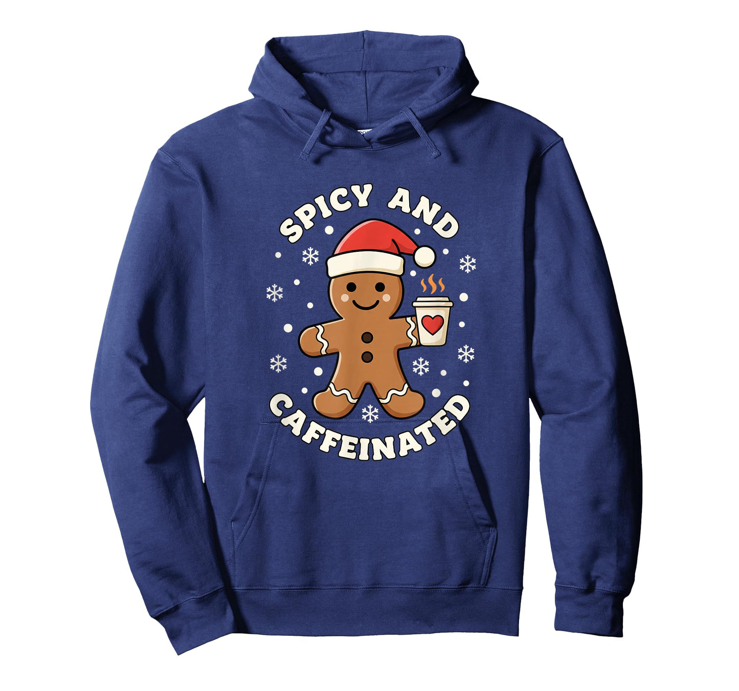 Baking Spicy and Caffeinated Gingerbread Coffee Christmas T-Shirt