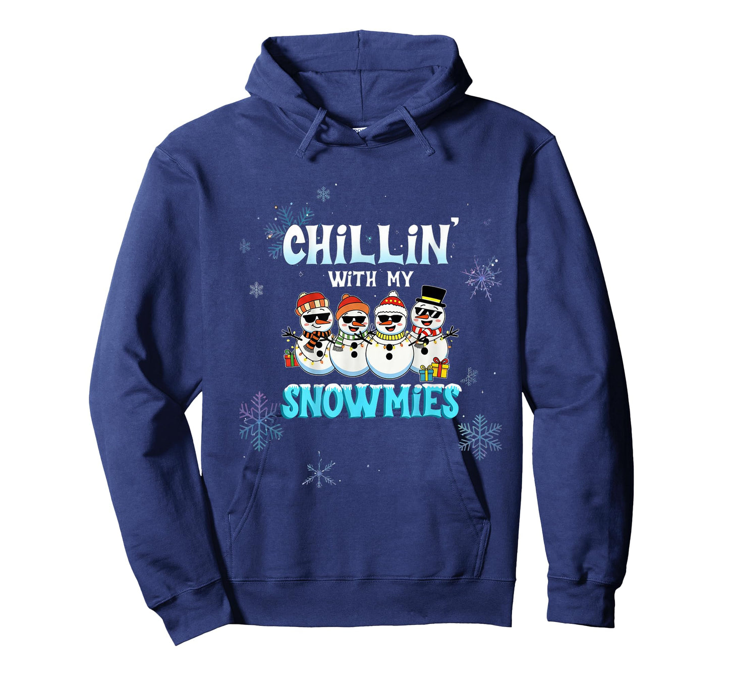 Chillin with My Snowmie Women Christmas Snowman Teacher T-Shirt