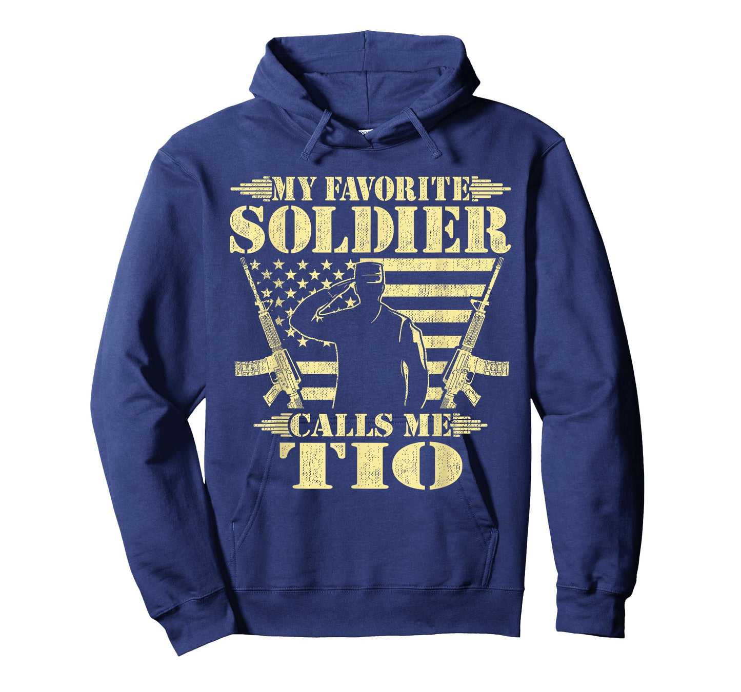 My Favorite Soldier Calls Me Tio Proud Military Uncle Gifts T-Shirt