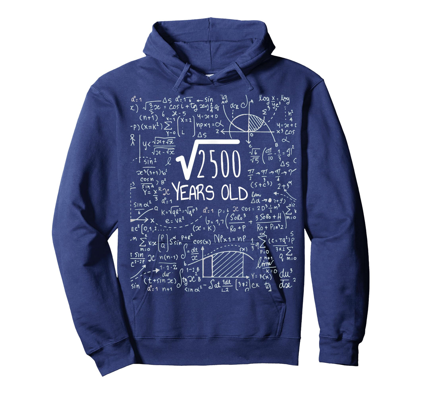 50th Birthday - Square Root of 2500: 50 Years Old T-Shirt