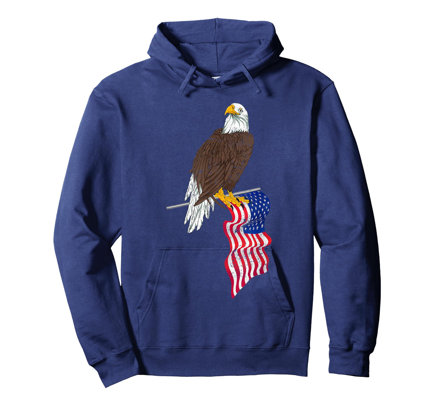 Patriotic US Flag Freedom United States American Bald Eagle T-Shirt