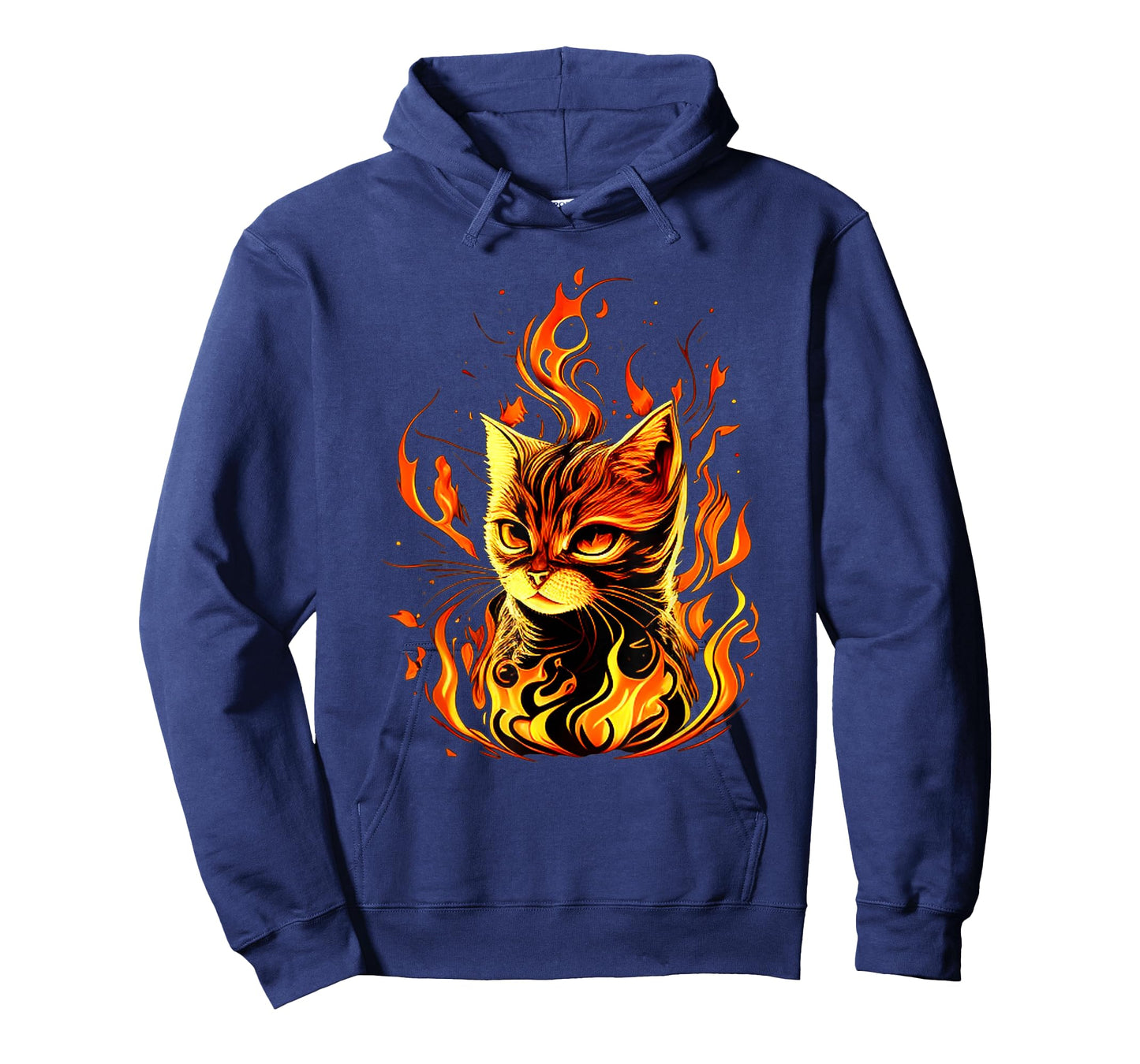 Funny burning look for Fire Cats and Hell Cat Lovers T-Shirt
