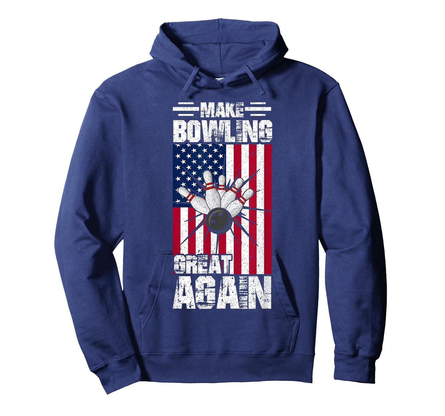 USA American Flag Make Bowling Great Again - Bowling T-Shirt