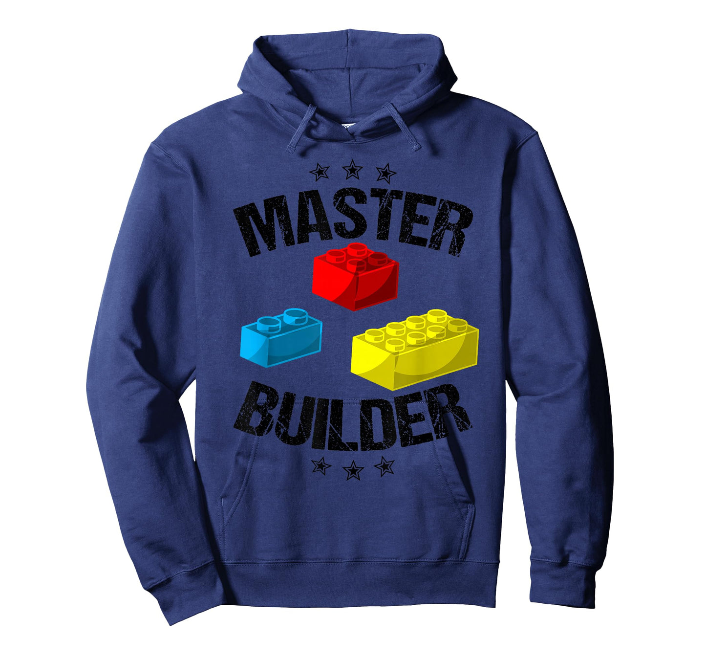 Cool Master Builder Funny Building Blocks Gift Men Women Short Sleeve T-Shirt