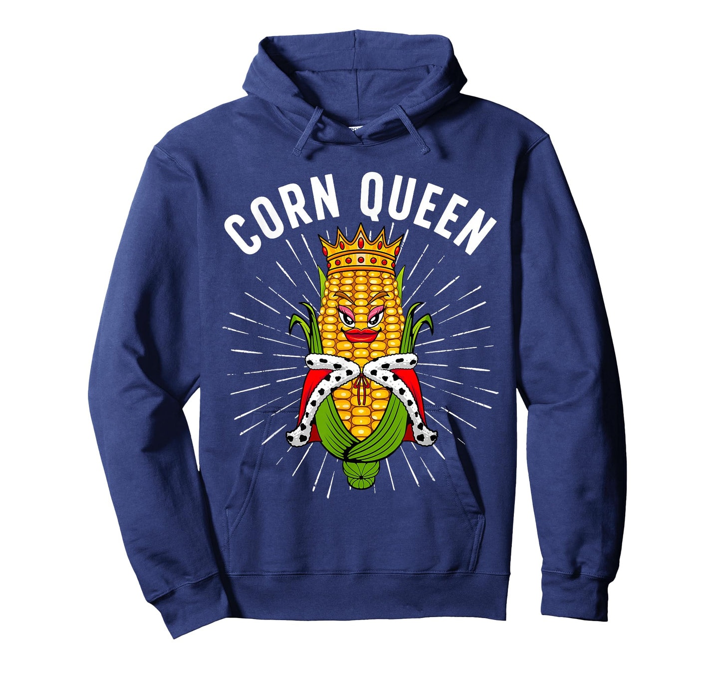 Cool Corn Queen For Women Girls Food Farming Corn Cob Farmer T-Shirt