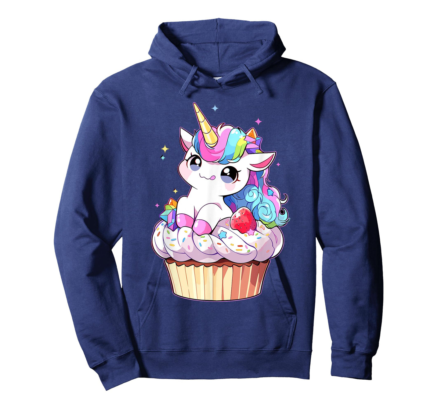 Cute Cupcake Baker Unicorn Lovers for Kids Women T-Shirt