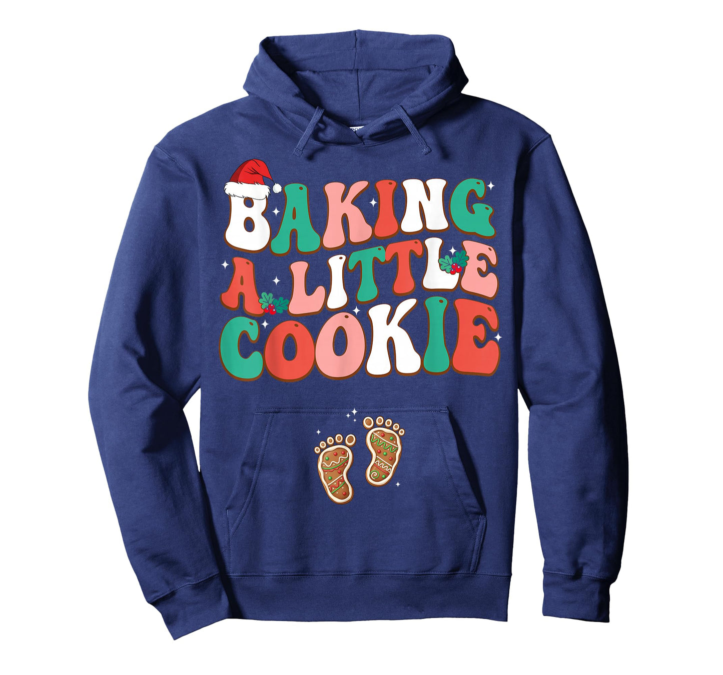 Baking A Little Cookie Cute Christmas Pregnancy Announcement T-Shirt