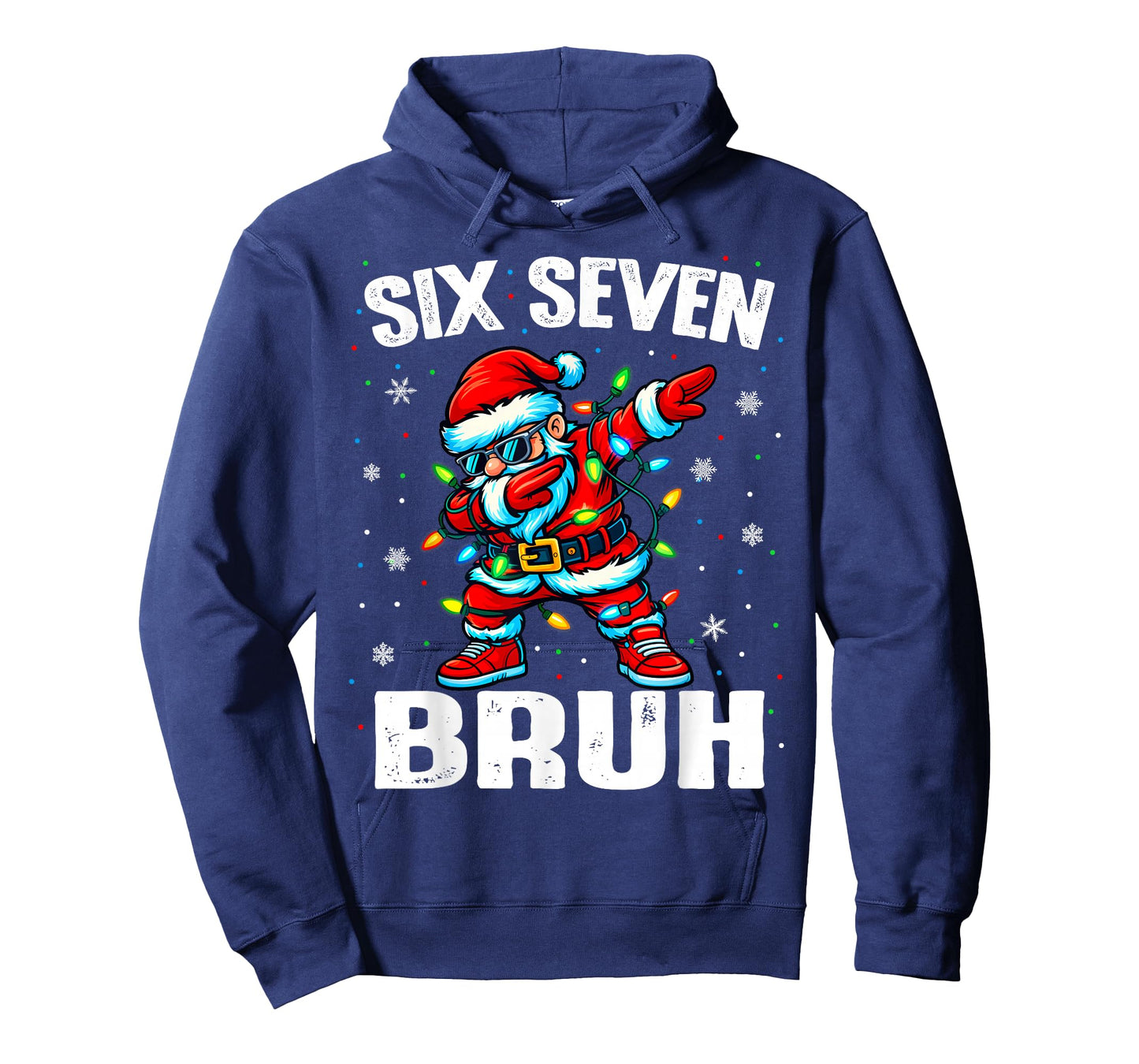 67 Bruh Christmas Six Seven Meme Dab Santa T-Shirt