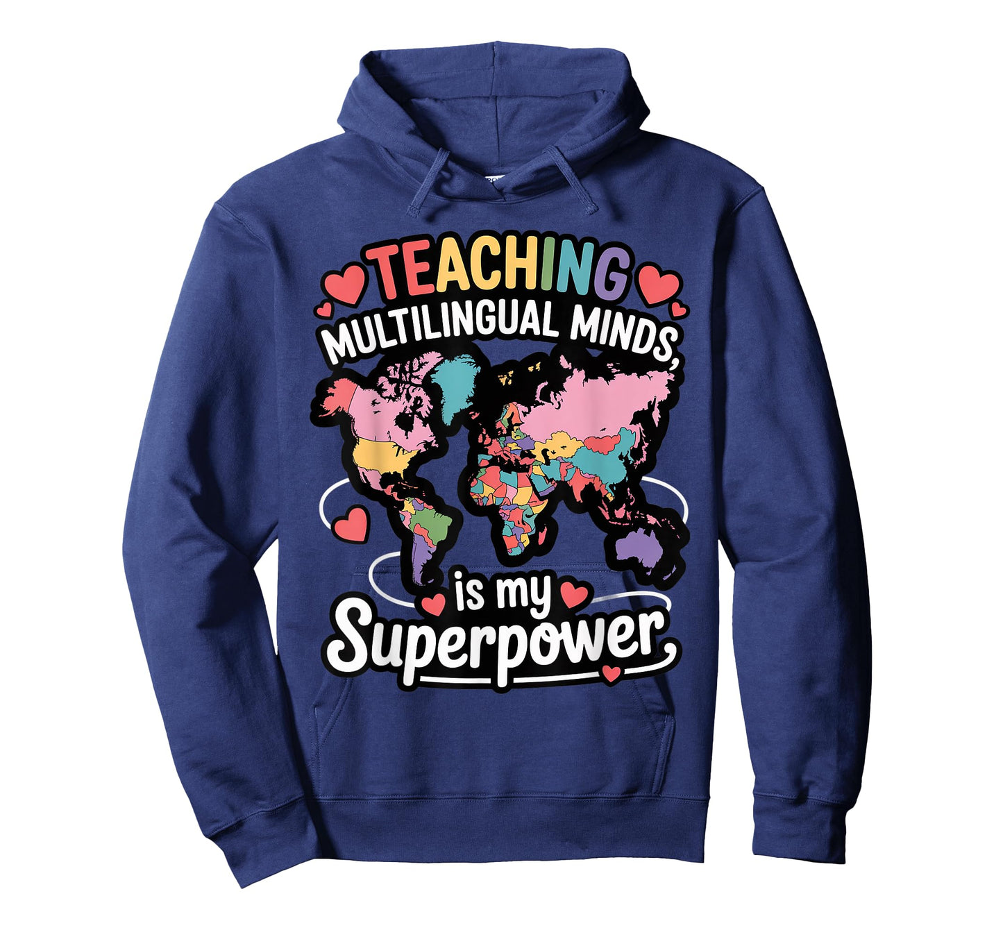 Teaching Multilingual Minds Learners English ESL Teacher T-Shirt