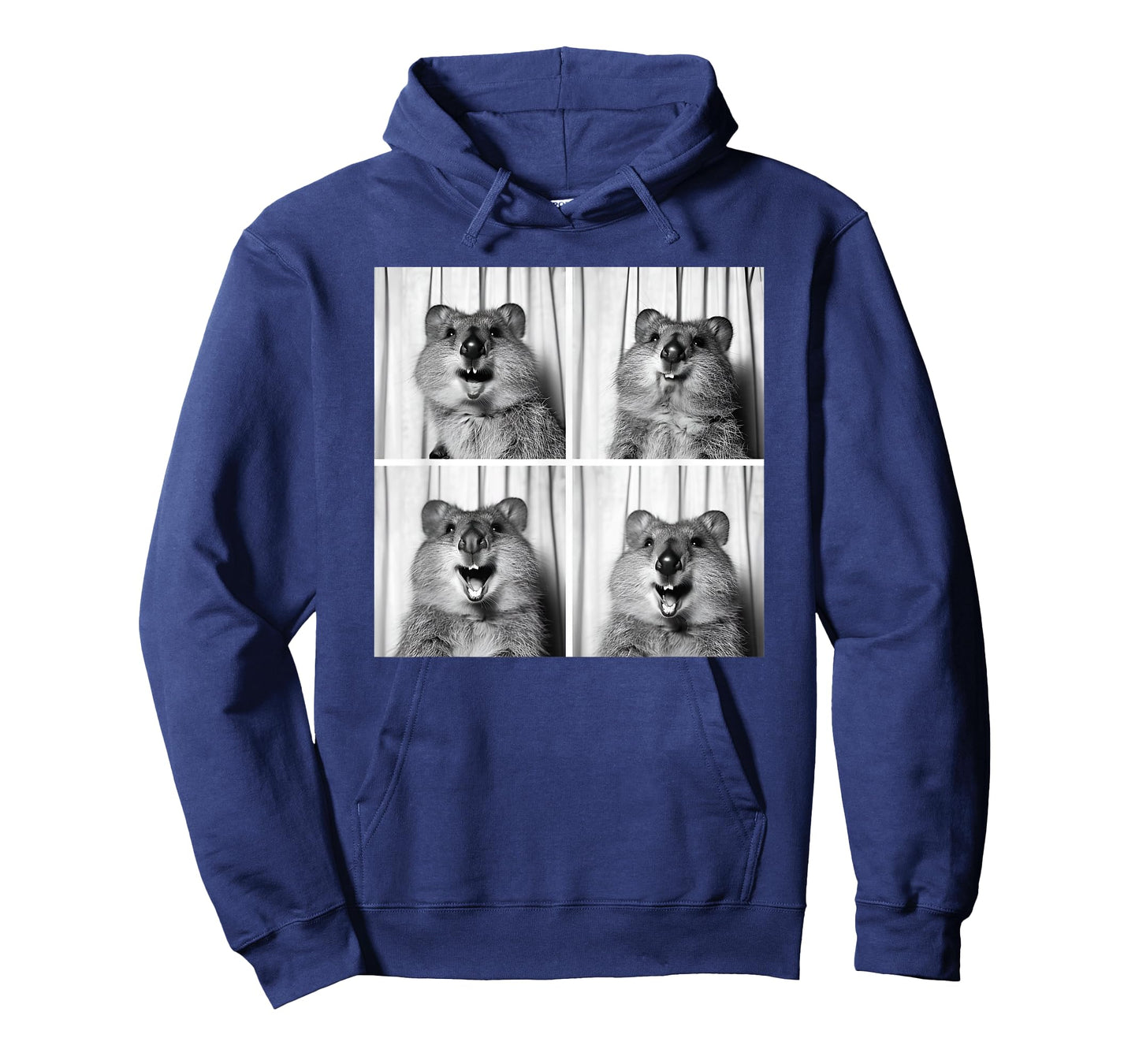 Smiling Quokka Selfie Funny Animal Vintage Style Quokka T-Shirt