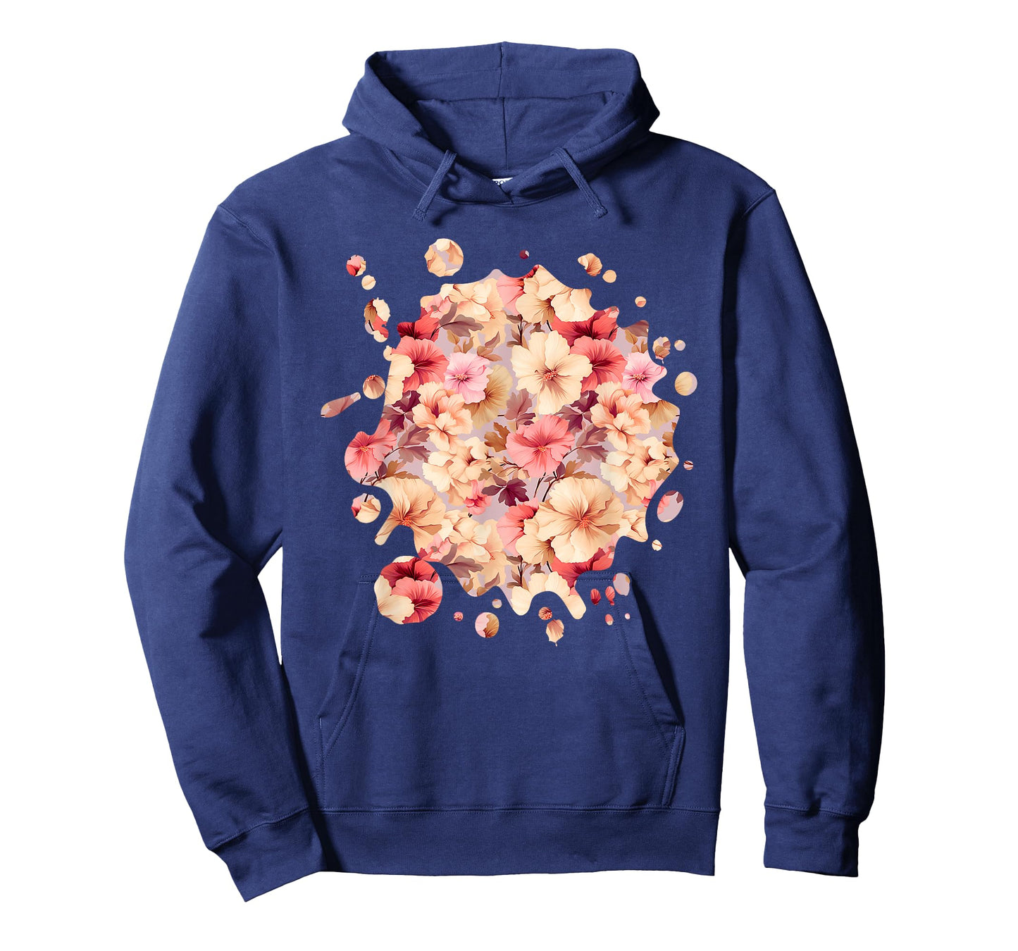 Cute Hollyhock Inspired Flower Plant Lover Gardener women T-Shirt