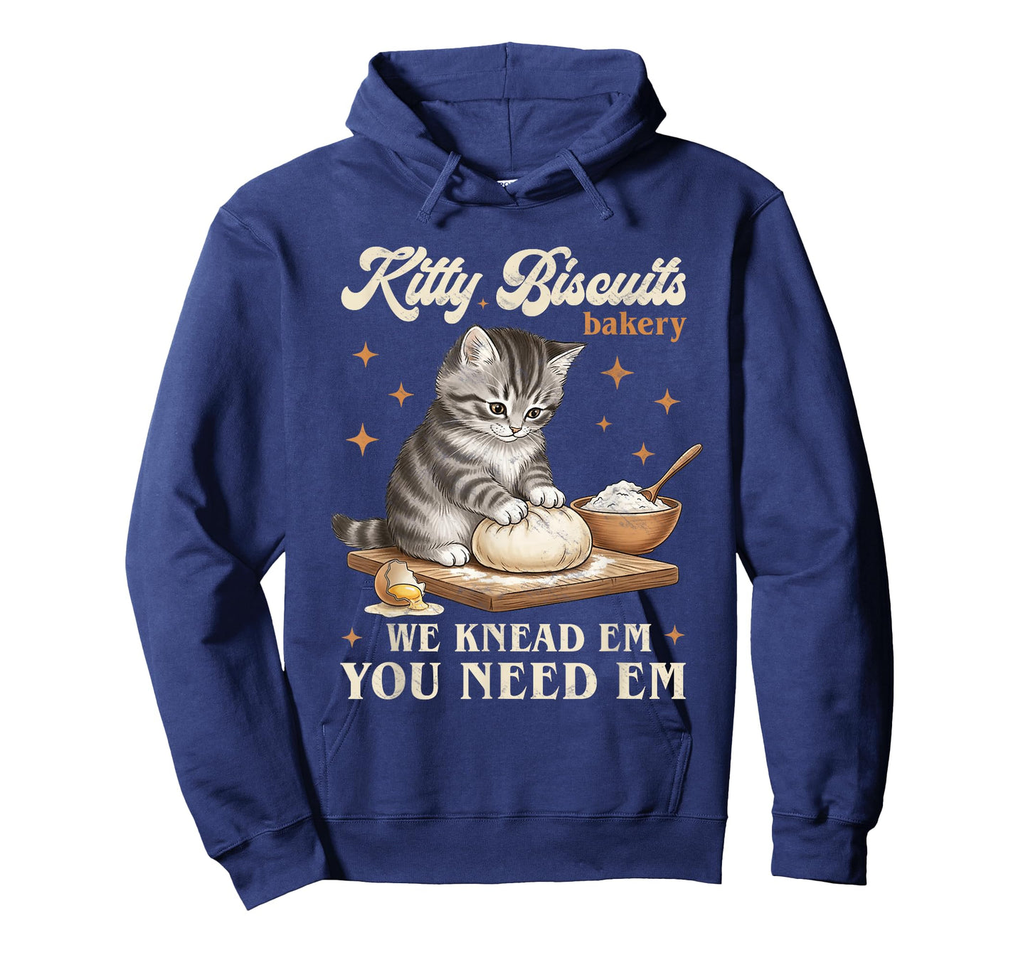 Baking Cat Kitty Biscuits Bakery We Knead Em You Need Em T-Shirt