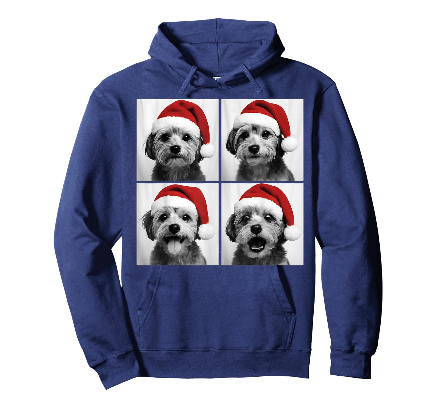 Funny Christmas Morkie Santa Dog Lover Photo Booth T-Shirt