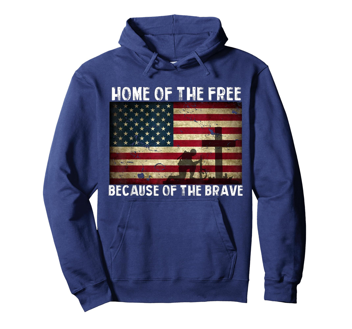 Home of The Free Because of The Brave - Veterans Tshirt T-Shirt
