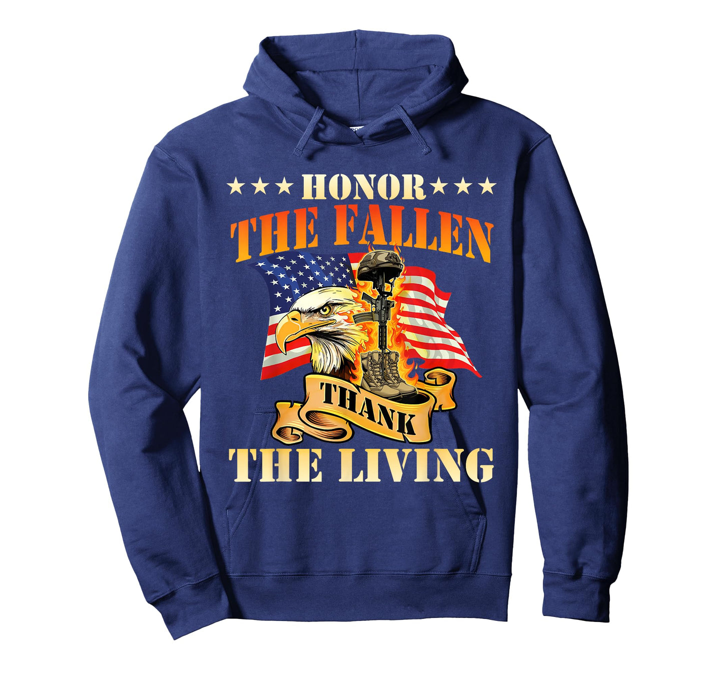 Honor The Fallen Thank The Living - Patriotic Memorial Day T-Shirt