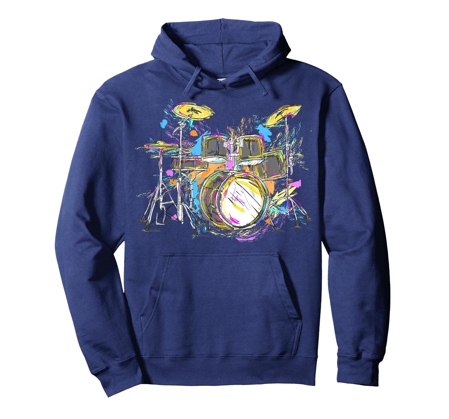 Abstract Art Drums Musician Music Band Throne Noose T-Shirt Small
