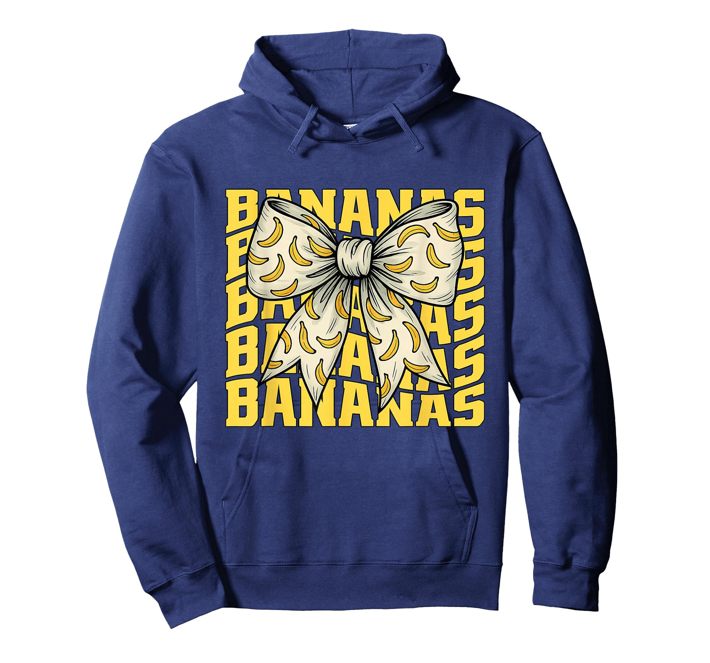 Bananas Retro Last Name Coquette Bow Men Women Girls Kids T-Shirt