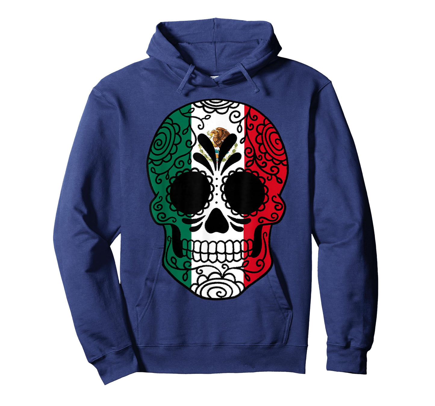 Mexico Flag Gift Sugar Skull Mexican T-Shirt