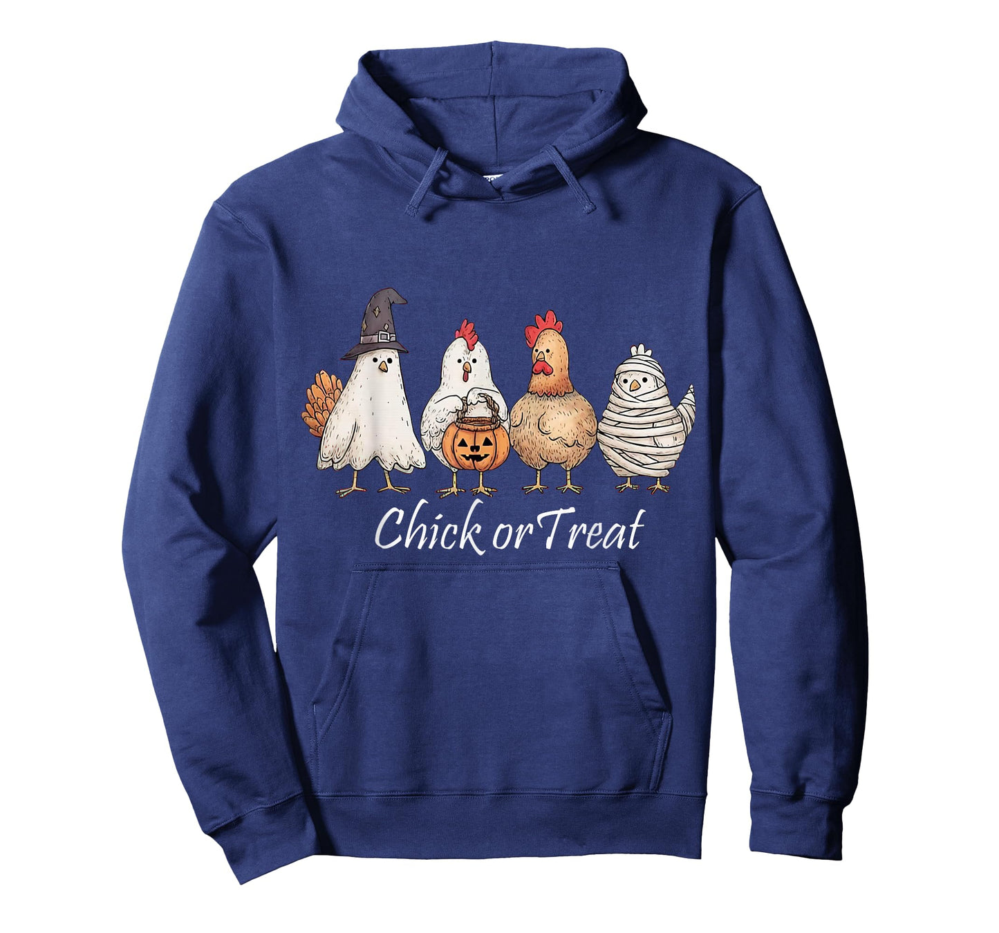 Chicken Chick Or Treat Funny Halloween Costume Farmer T-Shirt
