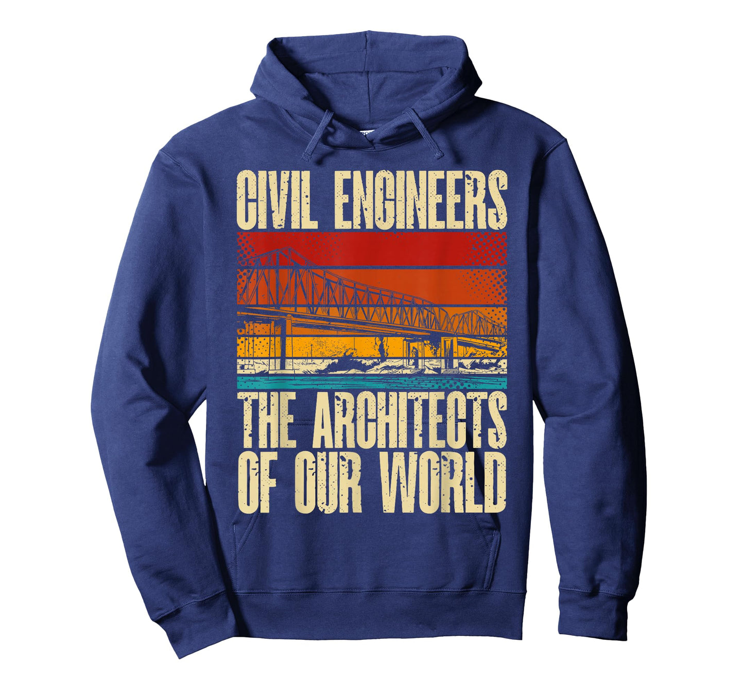 Civil Engineering Construction Civil Engineer Bridge T-Shirt
