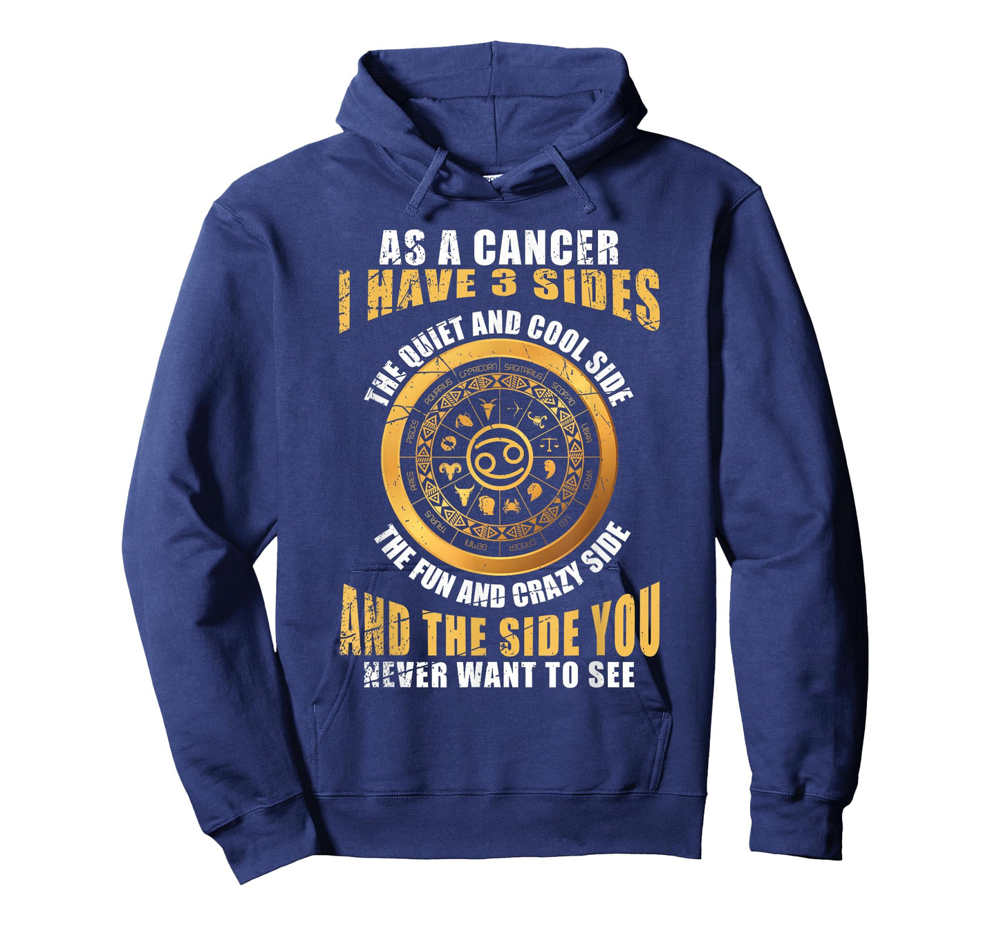 Funny Cancer Character Horoscope Cancer Gift Zodiac Sign T-Shirt