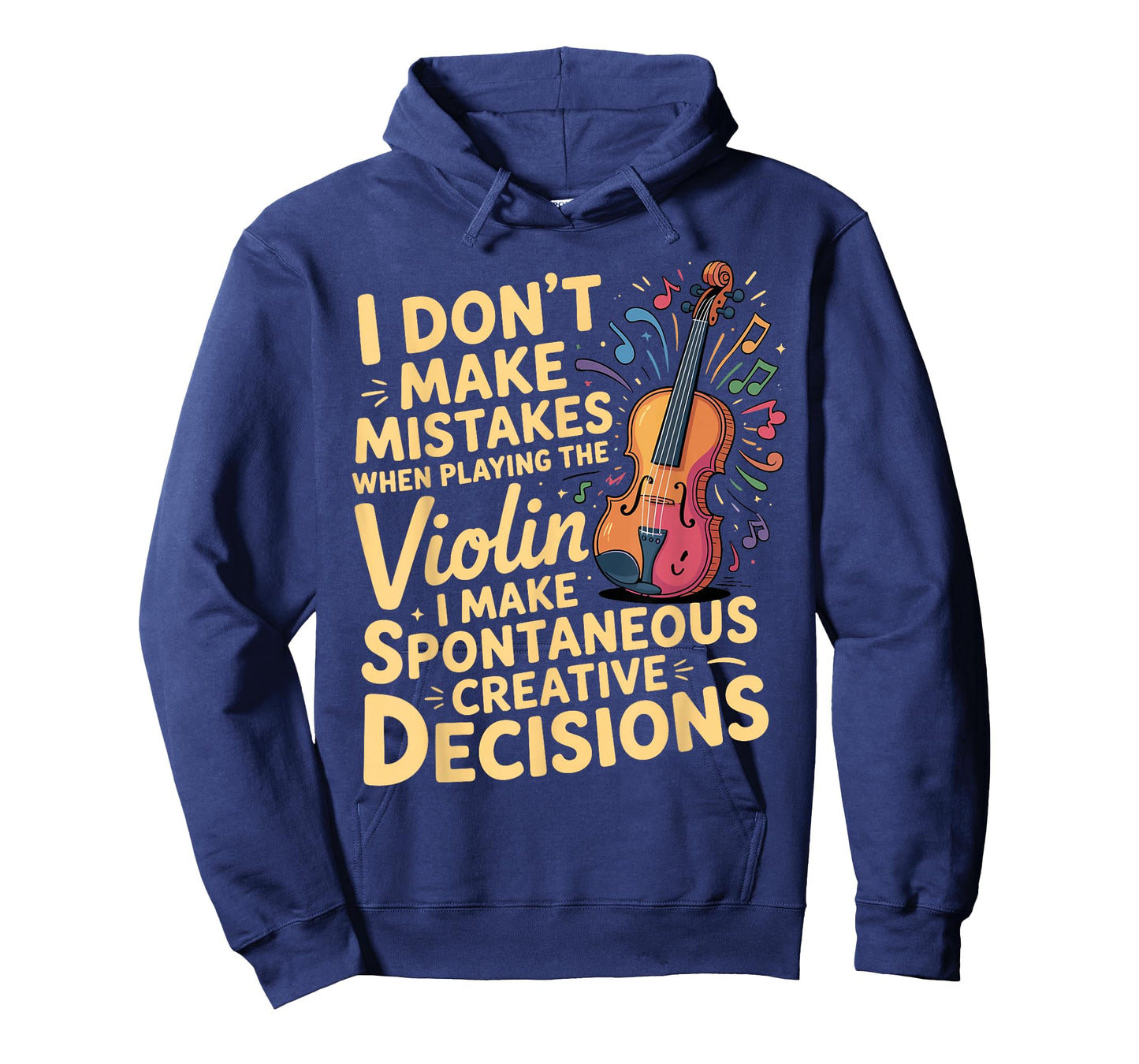 Violin Player Costume For Men Women Violin Teacher Violinist T-Shirt