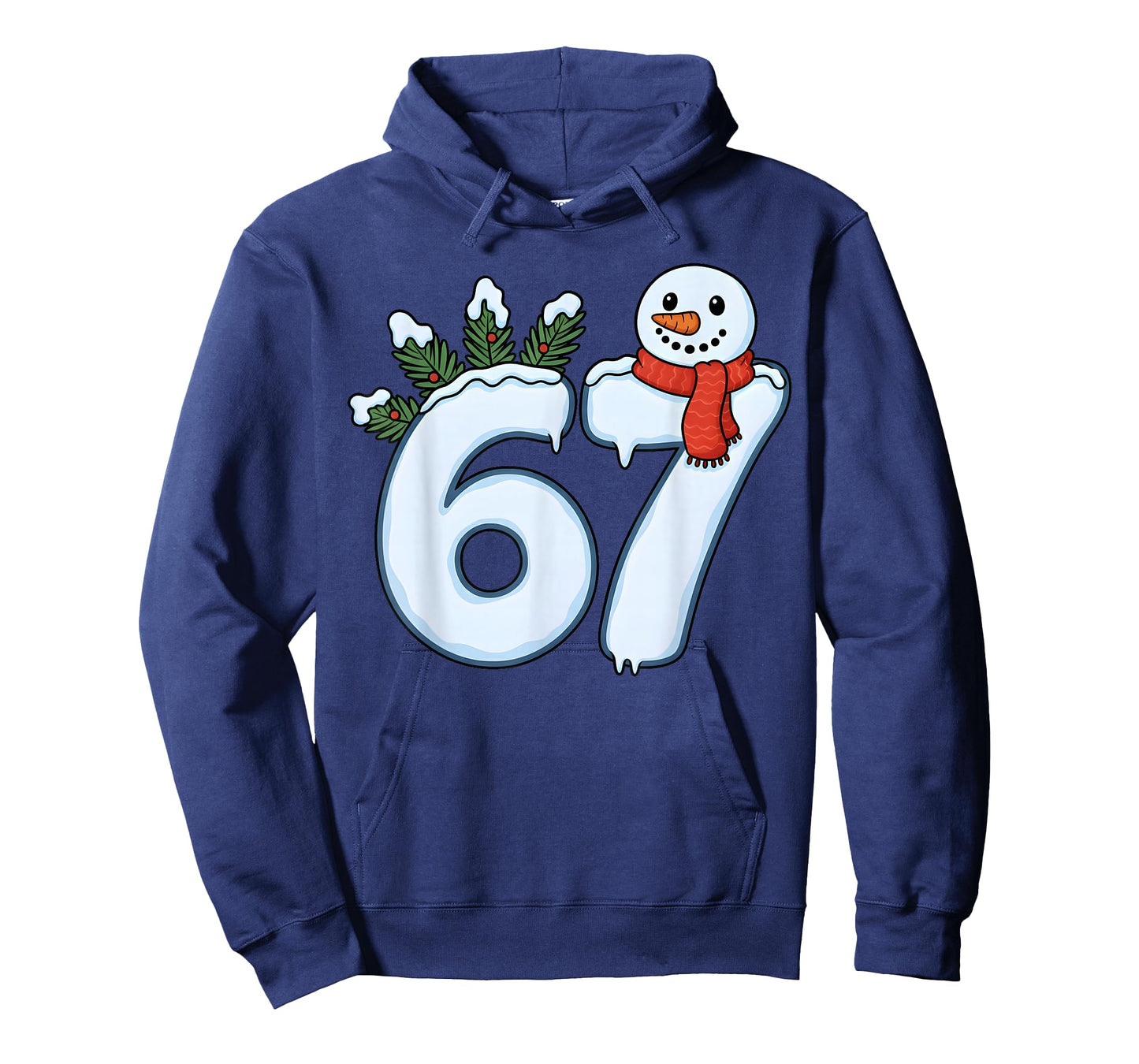 Funny 6 7 Meme Snow Winter Six Seven Student Teacher Kids T-Shirt