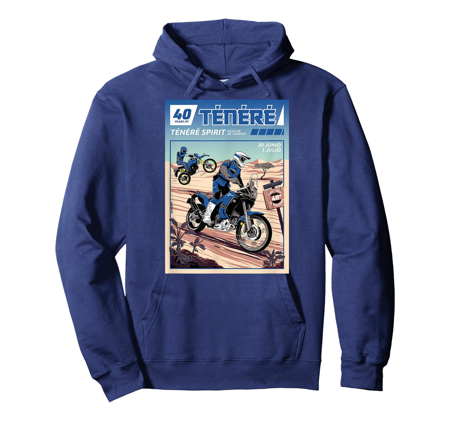 Tenere Adventure Vintage Bike Enduro Motorcycle T-Shirt