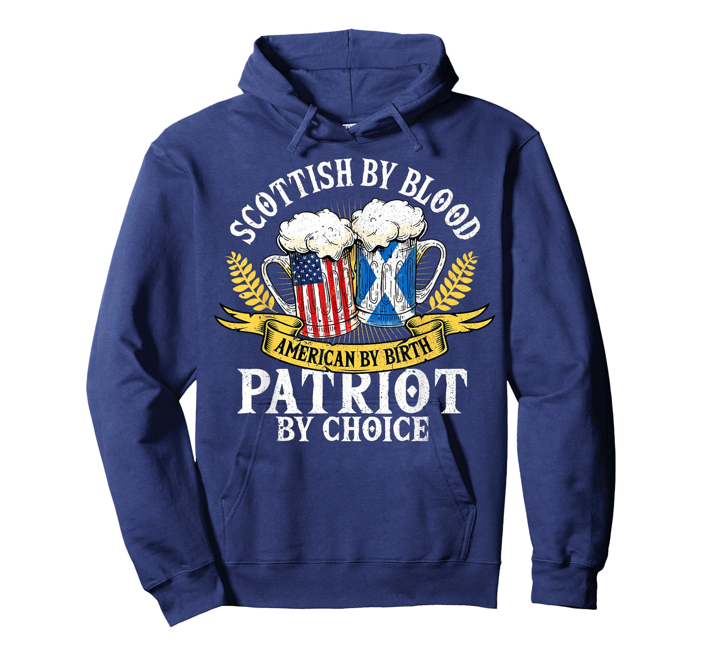 Scottish By Blood American By Birth Patriot By Choice T-Shirt