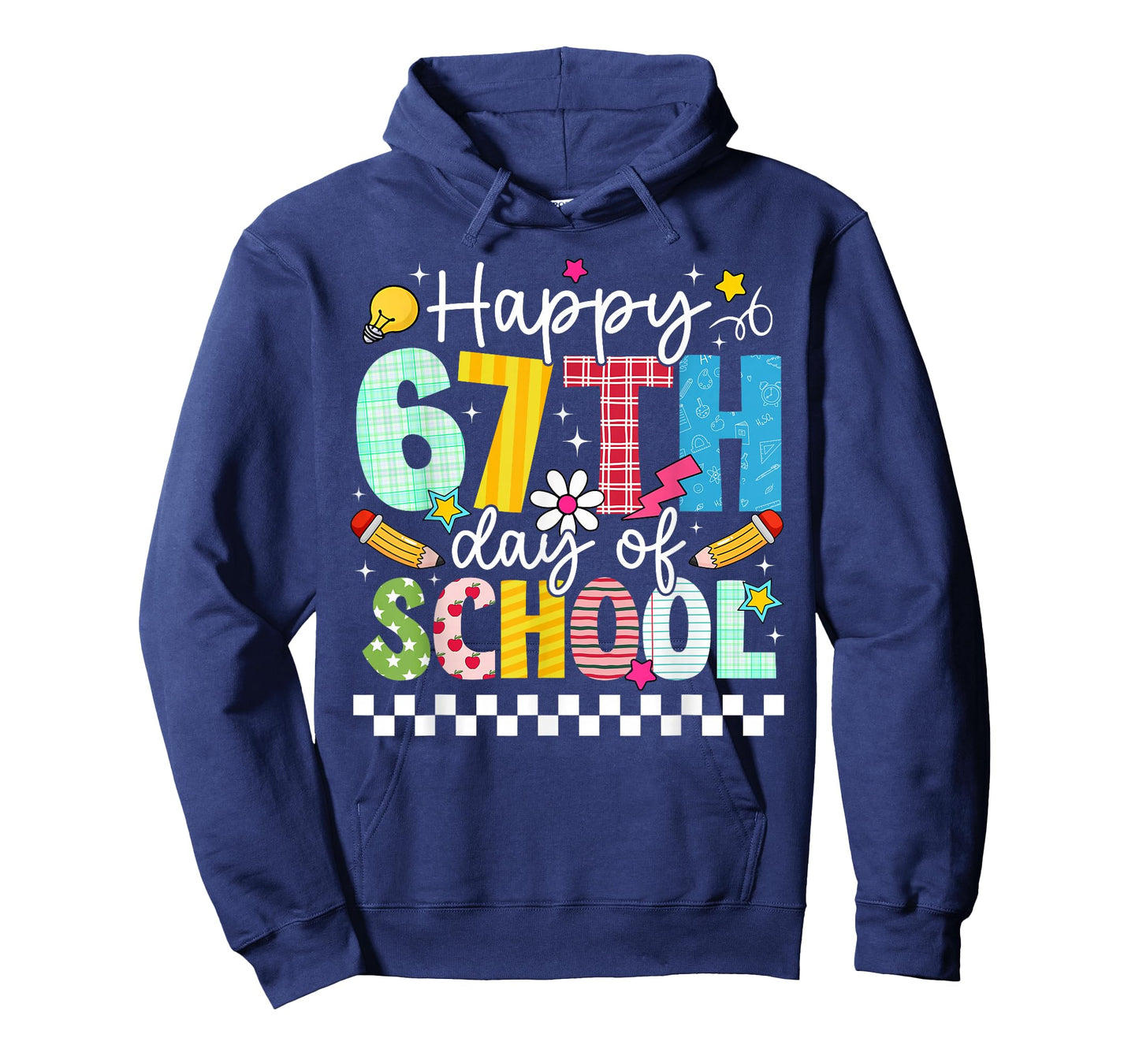 Happy 67th Day of School Funny 6 7 Meme Boy Girl Teacher T-Shirt