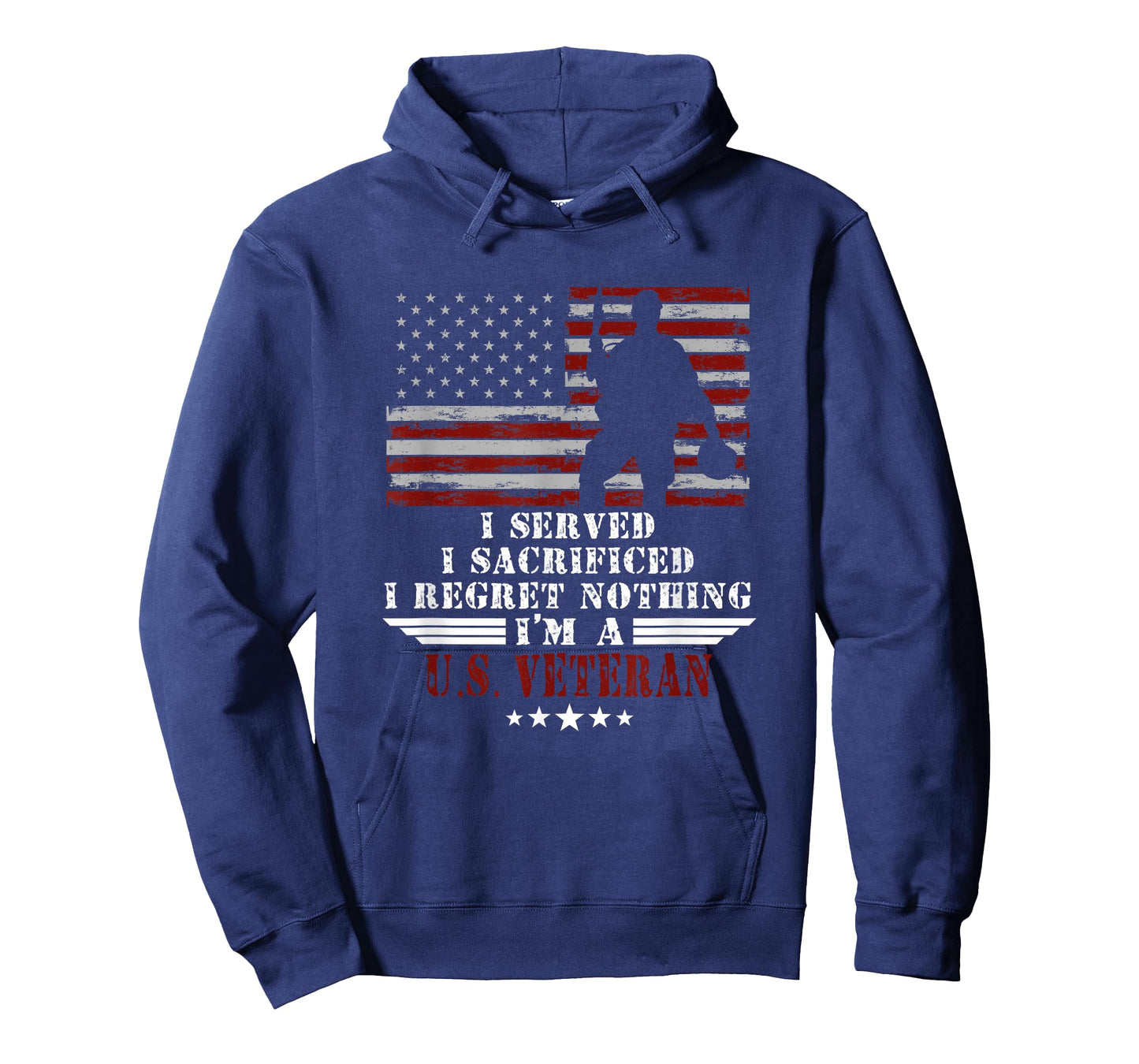 I Served I Sacrificed I Dont Regret Veterans Day US Veteran T-Shirt