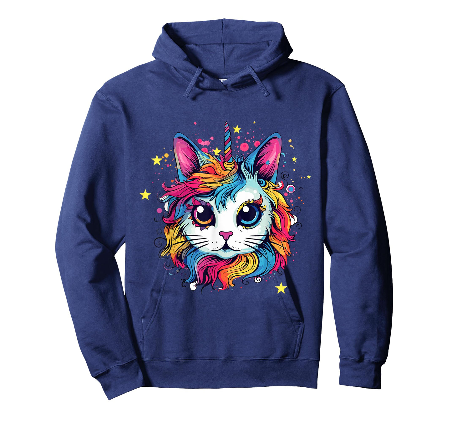 Cute, Adorable And Might Contain Cat by DankSpace Catcorn Kittycorn Unicat Unikitten Cat Kitty Kitten Unicorn T-Shirt