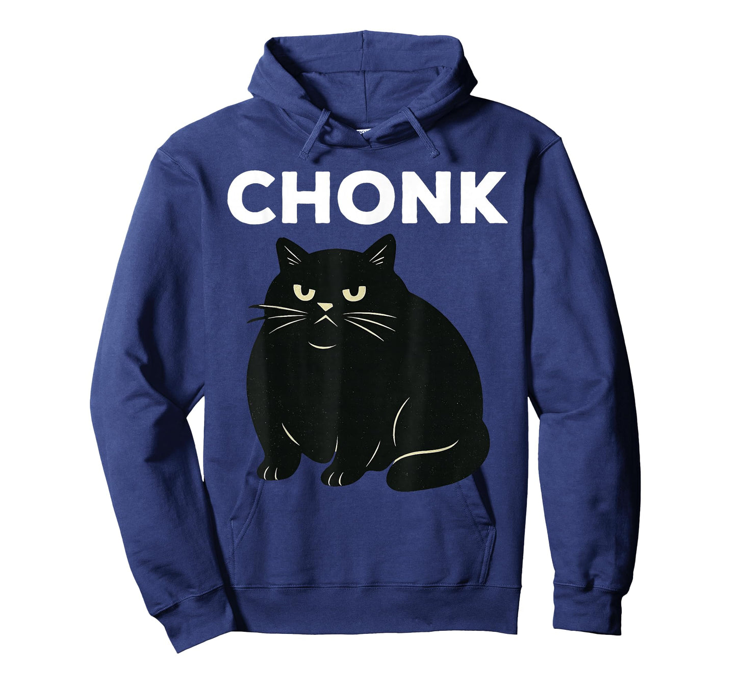 Chonk Black Cat Funny Cat Lover T-Shirt